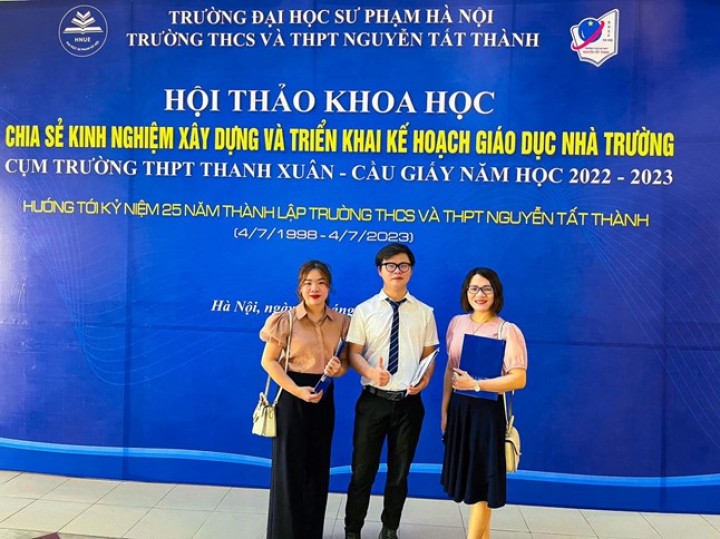 HỘI THẢO KHOA HỌC “CHIA SẺ KINH NGHIỆM XÂY DỰNG VÀ TRIỂN KHAI  KẾ HOẠCH GIÁO DỤC NHÀ TRƯỜNG”